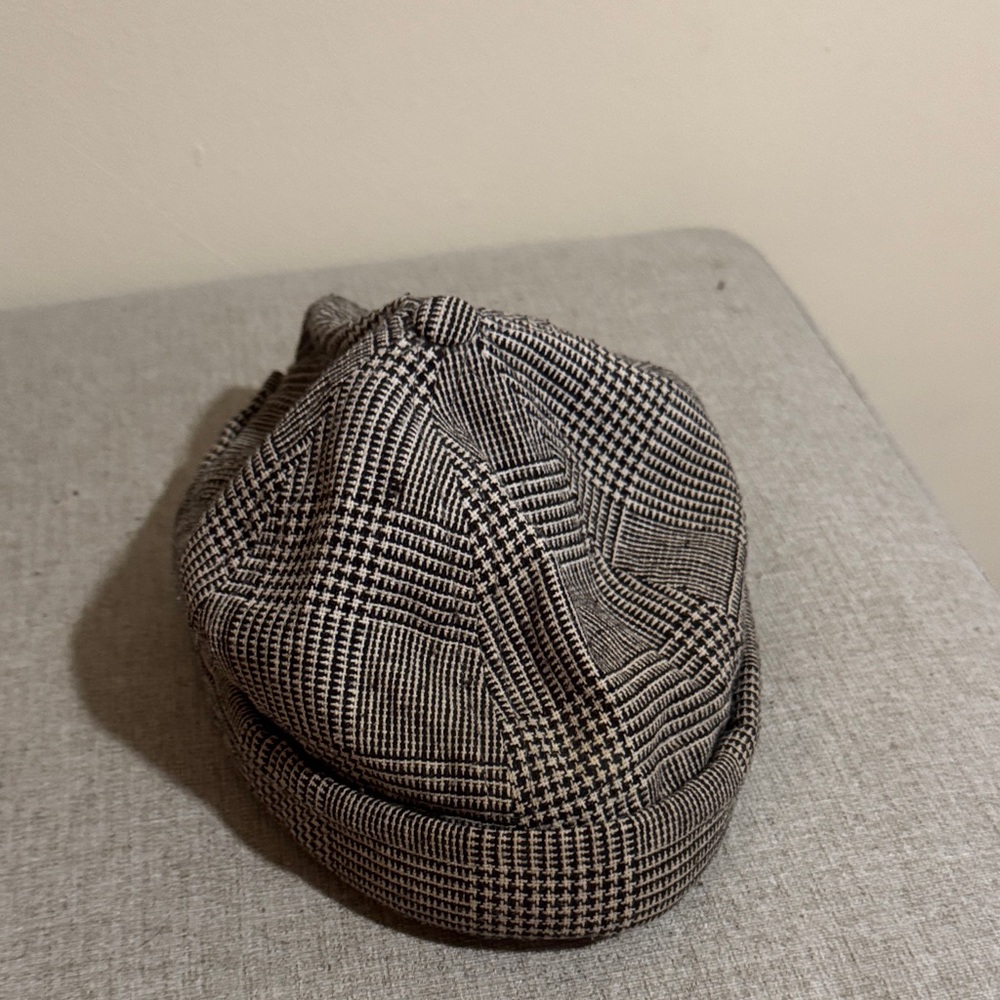ASOS Plaid Docker Cap - Picture 2 of 2